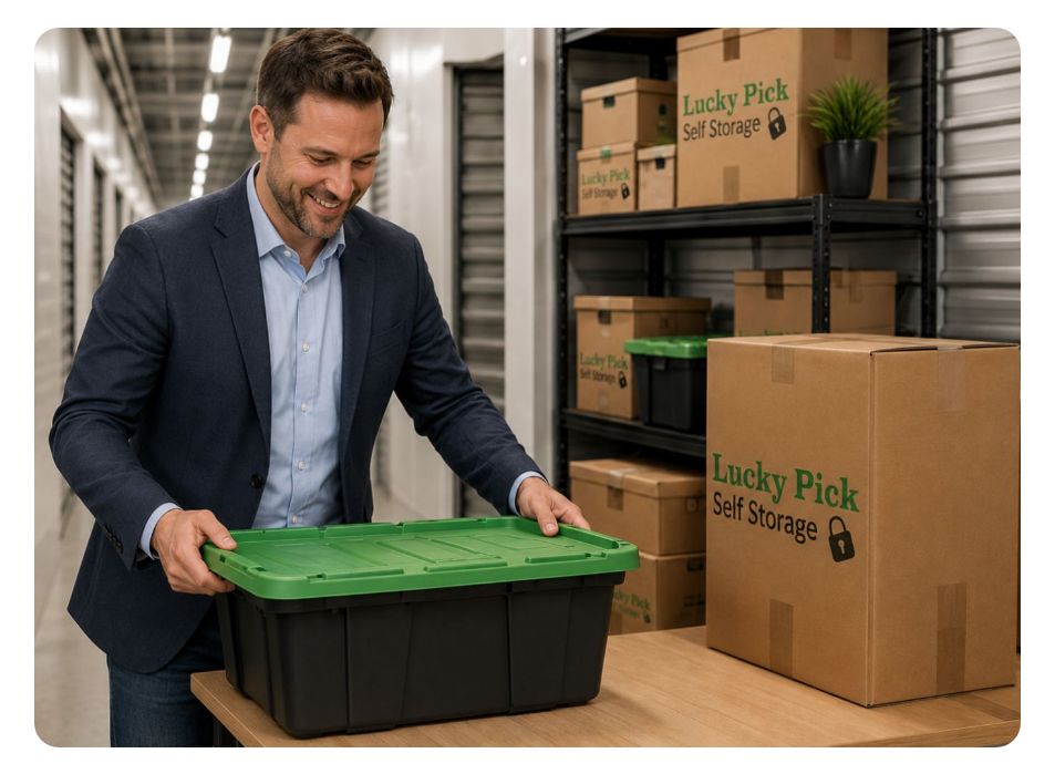 Lucky Pick Self Storage Worcester, Massachusetts business Storage Customer