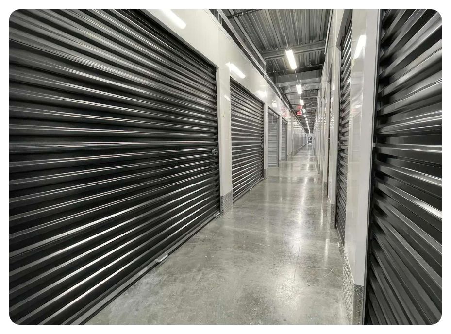 Lucky Pick Self Storage Worcester, Massachusetts climate controlled storage hallway